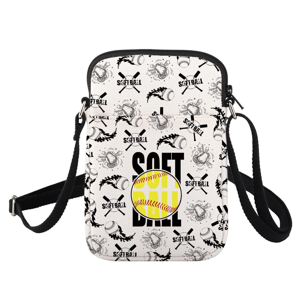 3240 Softball Crossbody Bags Gifts for Softball Players Softball Team Gifts
